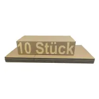 Karton 60x30x15 cm für DHL Päckchen M & DHL Paket bis 2 kg Versandkarton 600 x 300 x 150 mm Faltkarton Fefco 0201