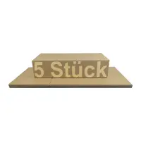 Karton 60x30x15 cm für DHL Päckchen M & DHL Paket bis 2 kg Versandkarton 600 x 300 x 150 mm Faltkarton Fefco 0201