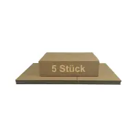 Karton 35x25x10 cm für DHL Päckchen S Versandkarton 350 x 250 x 100 mm Faltkarton Fefco 0201