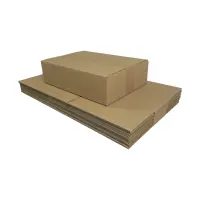 Karton 35x25x10 cm für DHL Päckchen S Versandkarton 350 x 250 x 100 mm Faltkarton Fefco 0201