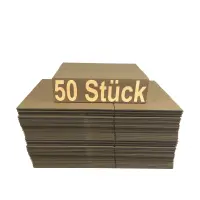 Karton 35x25x10 cm für DHL Päckchen S Versandkarton 350 x 250 x 100 mm Faltkarton Fefco 0201