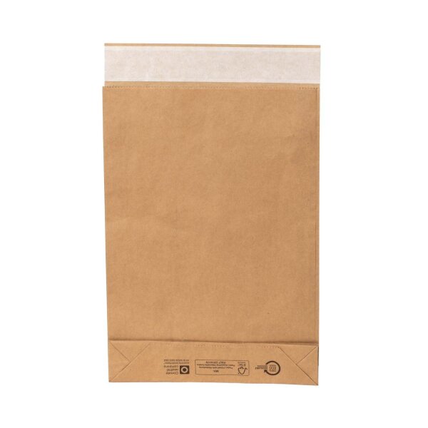 Papier-Versandtasche 350x250x50 mm Maxibrief-Umschlag Kraftpapier