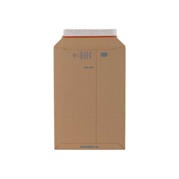 Karton-Versandtasche 410x290 mm Höhenvariabel bis 30 mm
