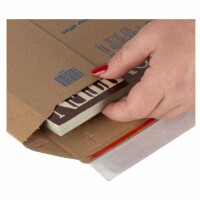 Karton-Versandtasche 410x290 mm Höhenvariabel bis 30 mm