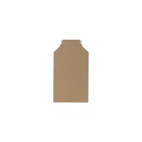 Papp-Versandtasche 455x320 mm Höhenvariabel bis 25 mm Umschlag aus Vollpappe