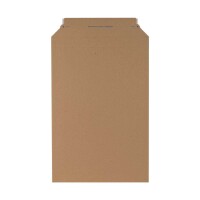 Karton-Versandtasche 490x330 mm Höhenvariabel bis 30 mm Umschlag aus Wellpappe