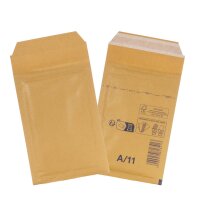 Luftpolsterumschlag 100x165 mm braun -...