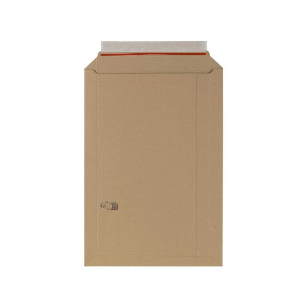 Papp-Versandtasche 250x175 mm Höhenvariabel bis 25 mm Maxibrief- & Großbrief-Umschlag Vollpappe