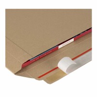 Papp-Versandtasche 250x175 mm Höhenvariabel bis 25 mm Maxibrief- & Großbrief-Umschlag Vollpappe