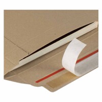 Papp-Versandtasche 270x215 mm Höhenvariabel bis 25 mm Maxibrief- & Großbrief-Umschlag Vollpappe