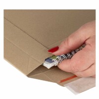 Papp-Versandtasche 315x240 mm Höhenvariabel bis 25 mm Maxibrief- & Großbrief-Umschlag Vollpappe