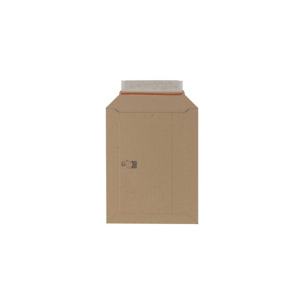 Papp-Versandtasche 353x250 mm Höhenvariabel bis 25 mm Maxibrief- & Großbrief-Umschlag Vollpappe