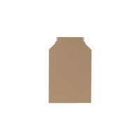 Papp-Versandtasche 353x250 mm Höhenvariabel bis 25 mm Maxibrief- & Großbrief-Umschlag Vollpappe