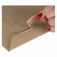 Papp-Versandtasche 353x250 mm Höhenvariabel bis 25 mm Maxibrief- & Großbrief-Umschlag Vollpappe