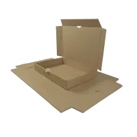 Maxibrief-Karton 320x230x50 mm braun DIN A4
