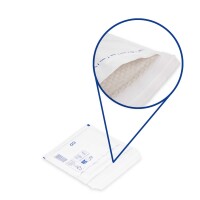 Luftpolsterumschlag 180x165 mm weiß - Luftpolster-Versandtasche CD