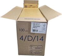 Luftpolsterumschlag 180x265 mm braun - Luftpolster-Versandtasche D/4