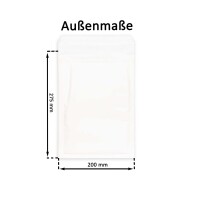Luftpolsterumschlag 180x265 mm weiß - Luftpolster-Versandtasche D/4