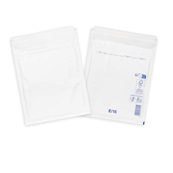 Luftpolsterumschlag 220x265 mm weiß - Luftpolster-Versandtasche E/5
