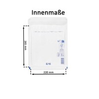 Luftpolsterumschlag 220x265 mm weiß - Luftpolster-Versandtasche E/5