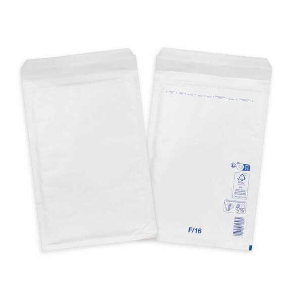 Luftpolsterumschlag 220x340 mm weiß - Luftpolster-Versandtasche F/6