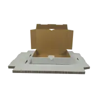 Maxibrief-Karton 240x160x45 mm weiß DIN A5