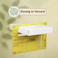 Maxibrief-Karton 240x160x45 mm weiß DIN A5