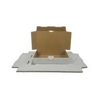 Maxibrief-Karton 240x160x45 mm weiß DIN A5