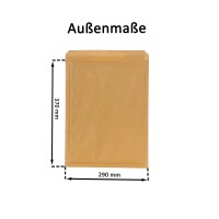 Luftpolsterumschlag 270x360 mm braun - Luftpolster-Versandtasche H/8