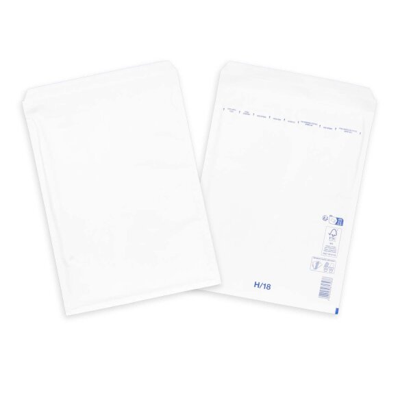 Luftpolsterumschlag 270x360 mm weiß - Luftpolster-Versandtasche H/8