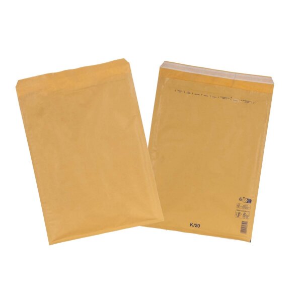 Luftpolsterumschlag 360x470 mm braun - Luftpolster-Versandtasche K/10