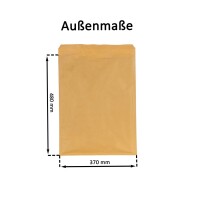 Luftpolsterumschlag 360x470 mm braun - Luftpolster-Versandtasche K/10