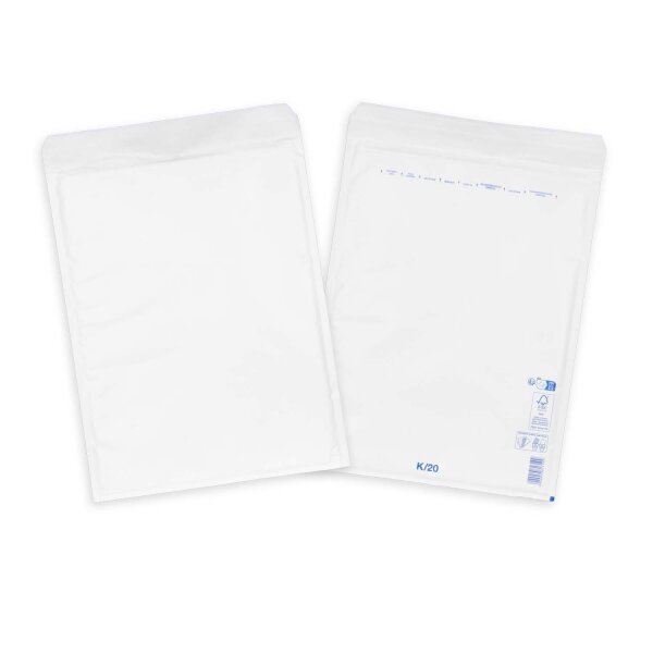 Luftpolsterumschlag 360x470 mm weiß - Luftpolster-Versandtasche K/10
