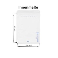 Luftpolsterumschlag 360x470 mm weiß - Luftpolster-Versandtasche K/10