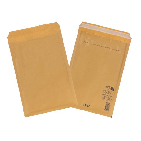 Luftpolsterumschlag 230x340 mm braun - Luftpolster-Versandtasche G/7