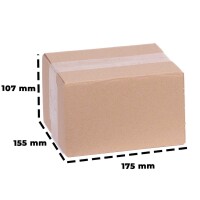 Karton 17x15x10 cm - Versandkarton 170x150x100 mm