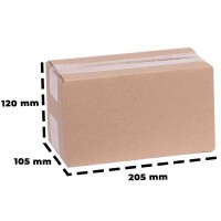 Karton 20x10x11 cm - Versandkarton 200x100x110 mm