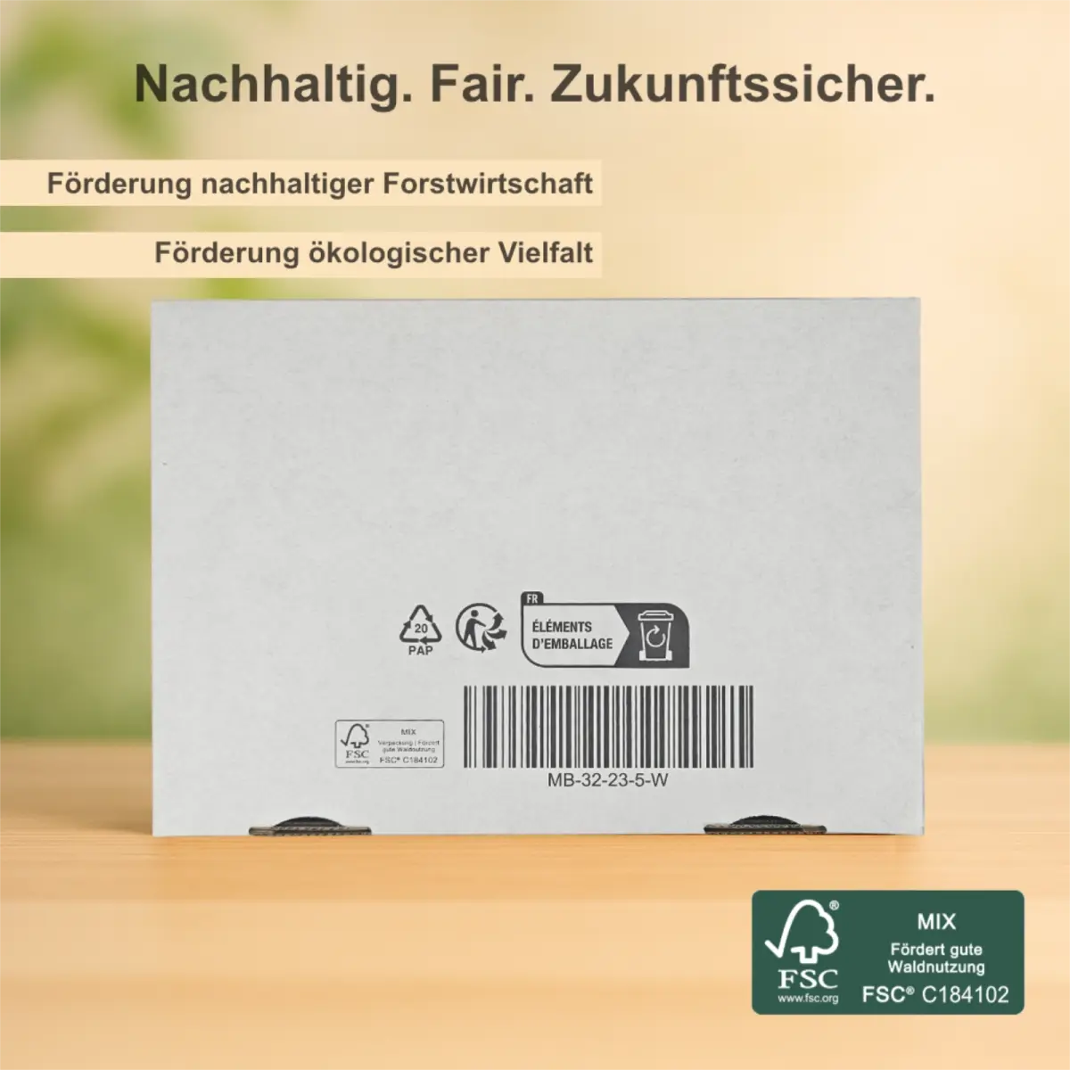 Postkonforme Warensendungskartons