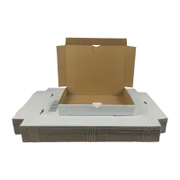 Maxibrief-Karton 320x230x50 mm weiß DIN A4