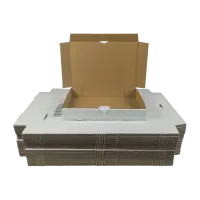 Maxibrief-Karton 320x230x50 mm weiß DIN A4