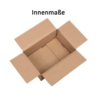 Karton 23x17x8 cm - Versandkarton 230x160x90 mm
