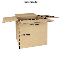 Karton 24x24x23 cm - Versandkarton 240x240x235 mm