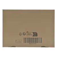 Maxibrief-Karton 350x250x50 mm braun DIN B4