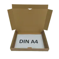 Maxibrief-Karton 350x250x50 mm braun DIN B4