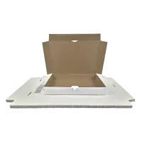 Maxibrief-Karton 350x250x50 mm weiß DIN B4