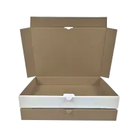 Maxibrief-Karton 350x250x50 mm weiß DIN B4
