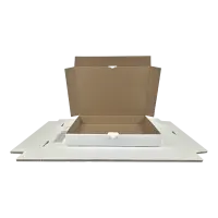 Maxibrief-Karton 350x250x50 mm weiß DIN B4