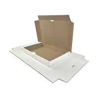 Maxibrief-Karton 350x250x50 mm weiß DIN B4