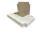 Maxibrief-Karton 350x250x50 mm weiß DIN B4
