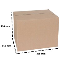 Karton 32x24x24 cm - Versandkarton 320x240x240 mm
